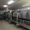 Cryogenic tunnel freezer using liquid nitrogen for IQF products