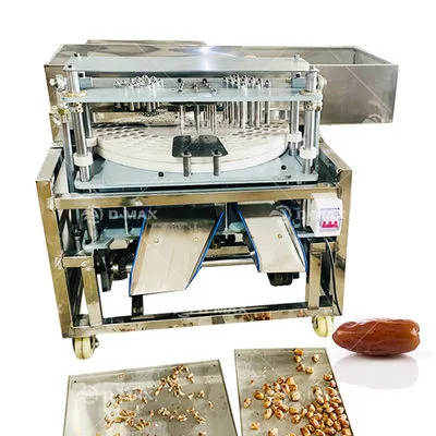 fruit-pitting-machine-02 Fruit pitting machine removing stones from cherries olives and dates