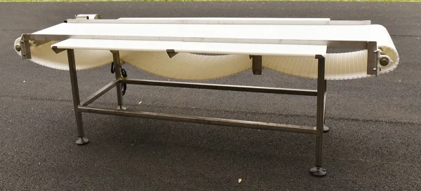 Inspection and sorting conveyor belt for manual grading of produce