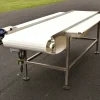 Inspection and sorting conveyor belt for manual grading of produce
