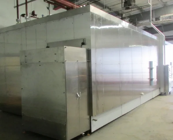 iqf-fluidized-bed-freezer-03 IQF fluidized bed freezer for diced vegetables and berries