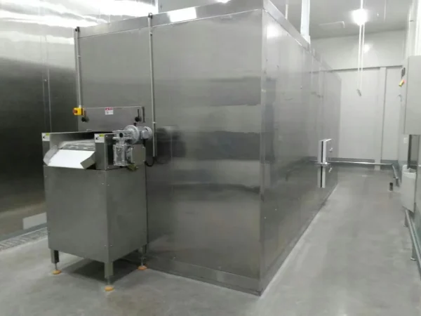 iqf-fluidized-bed-freezer-04 IQF fluidized bed freezer for diced vegetables and berries