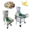 leafy-vegetable-cutting-machine-01 Leafy vegetable cutting machine slicing spinach and lettuce to length