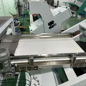 optical-sorting-machine-01 Optical sorting machine with camera inspection and air ejection