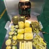 pineapple-peeling-coring-machine-03 Pineapple peeling and coring machine producing uniform cylinders