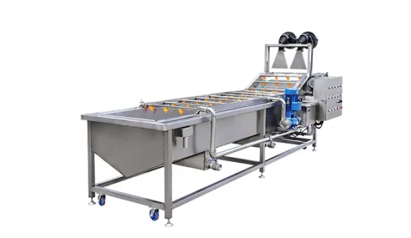 spray-washing-machine-02 High-pressure spray washing machine for leafy greens and cut vegetables