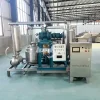 Vacuum frying machine producing low-oil fruit and vegetable chips