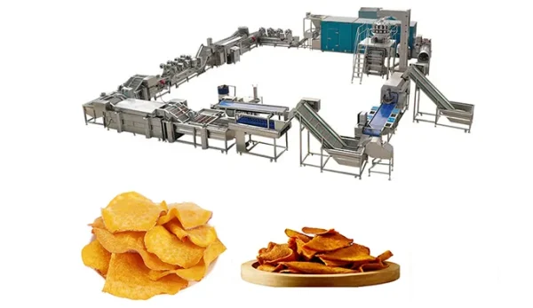 Vegetable strip cutter producing uniform French fry strips