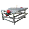vibrating-dewatering-machine-02 Vibrating dewatering machine removing surface water from washed vegetables