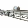 Vibrating screen grader separating product into size fractions